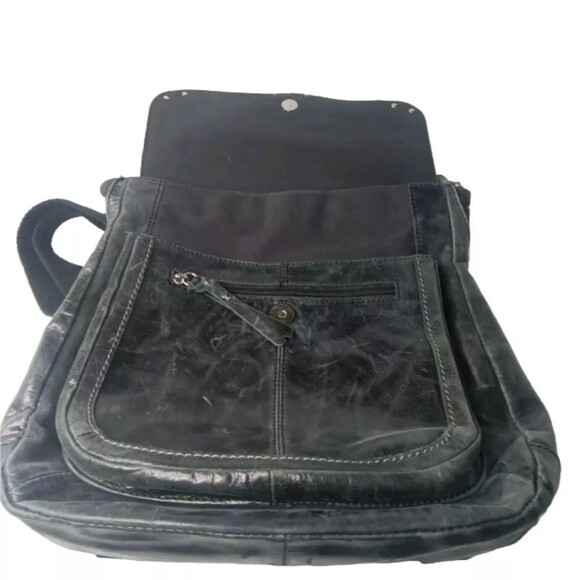 The Sak Ventura Convertible Backpack Black Leather Bag Medium Size main image 10